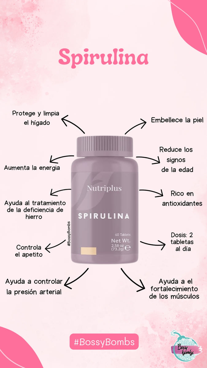 Espirulina Nutriplus Farmasi MakeUp Paradise by Cindy